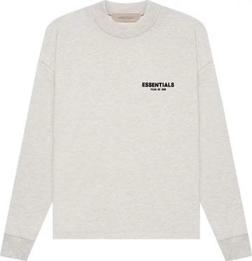 Fear Of God Essentials Long Sleeve Tee 'Light Oatmeal'